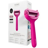 geske MicroNeedle Face & Body Roller & 9 in 1, pink