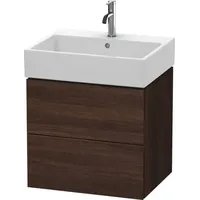 Duravit L-Cube Waschtischunterbau wandhängend, 2 Schubkästen, - Duravit
