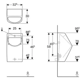 Geberit Pissoir Smyle (50025401)
