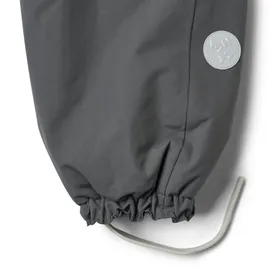 Wheat Skihose "Ski Pants Sal", Mädchen, Gr. 104, N-Gr, schwarz sea, Web, Obermaterial: 100% Nylon, unifarben, normal lang, Hosen Skihose, wasserdicht, atmungsaktiv und leicht wattiert