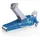 Güde Rangierwagenheber Aluminium/Stahl 90-358 mm blau/silberfarben