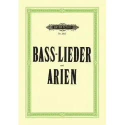 Bass-Lieder und Arien