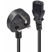 Lindy 30433 2m IEC-Netzkabel, UK