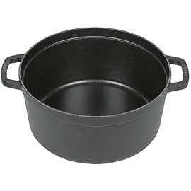 Staub Cocotte 26 cm rund schwarz