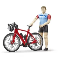 Bruder 63110 - bworld Rennrad mehrfarbig 1:16