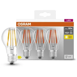 Osram LED-Lampe 4058075592438 11 W E27 warmweiß 3 St.