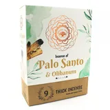 Green Tree Räucherstäbchen Green Tree Palo Santo & Olibanum Botanical Incense, 9 dicke Stäbchen
