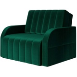 e-meubles Möblo Schlafsessel Dunkelgrün, Holz, 1-Sitzer, 101x90x104 cm, Wohnzimmer, Sessel, Schlafsessel