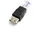system-s RJ45 Stecker auf USB A Buchse Kupplung Adapter Adapterstecker Kabel