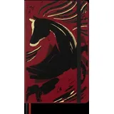 MOLESKINE GERMANY Moleskine Das Jahr des Pferdes Notizbuch L/A5, liniert, fester Einband, Holzschnitt