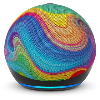 Amazon Echo Dot Kids 5. Generation Regenbogenwirbel