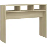 vidaXL Konsolentisch Sonoma-Eiche 105x30x80 cm Holzwerkstoff