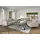 s-style möbel Sessel Azalea Luxusmikrofaser 70 x 70 x 70 cm Beige mit Wellenfederung
