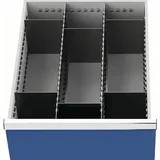 Nordwest Handel AG Bedrunka+Hirth Schubladeneinsatz Serie 500 Mittelfachschienen mit Trennwänden Für 200 mm Fronten