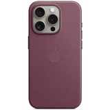 Apple Feingewebe Case mit MagSafe für iPhone 15 Pro Mulberry