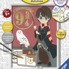 Ravensburger Malen nach Zahlen Abfahrt nach Hogwarts 20163