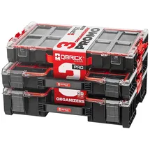 QBRICK SYSTEM Kleinteilebox-Set Polyamid 300/200/100