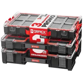 QBRICK SYSTEM Kleinteilebox-Set Polyamid 300/200/100