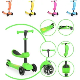 Moni Kinderroller 2 in 1 Grün