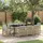 vidaXL Garten Essgruppe 9-tlg. Beige
