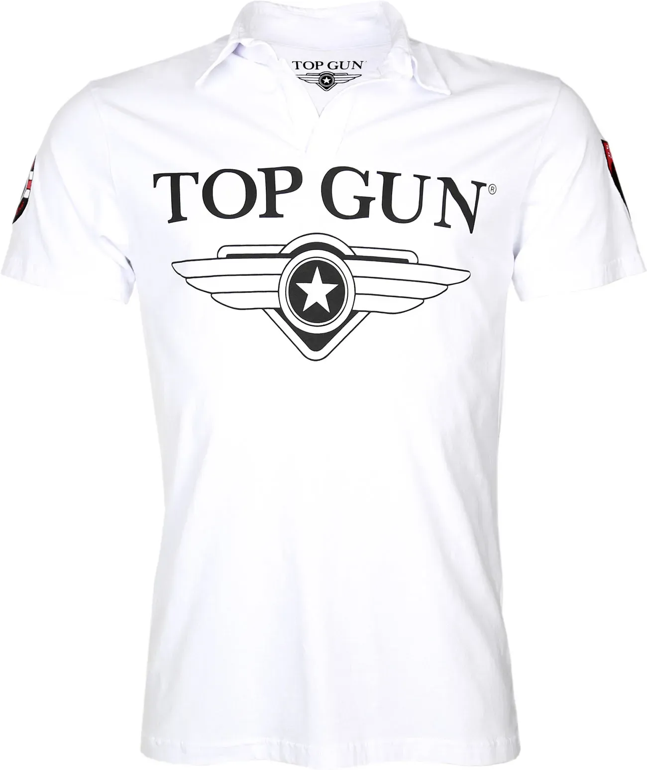 Top Gun Moon, Polo - Blanc - M