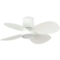 FARO DC Deckenventilator Klover 80 cm mit LED &