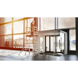 MUNK GMBH Munk FlexxTower SG mit vorlaufendem Geländer Plattformhöhe 2,10 m