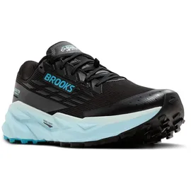 Brooks Cascadia 19 GTX Damen Black/Ebony/Blue Flower 41