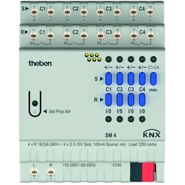 Theben Schalt-/Dimmaktor SM 4 KNX