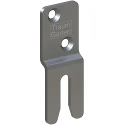 TraumGarten Elementhalter - Befestigung Pfosten am Zaunelement-6Set