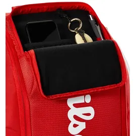 Wilson Super Tour Red Backpack 2025 rot