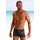 Chiemsee Herren, Boxer-Badehose schwarz|grau S