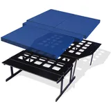 Camporan Camper Pack für Tourneo Courier bis 2023 mit Bettgestell und Faltmatratze 185x130 cm Mini Van Camping Ausbau