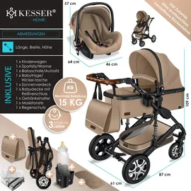 Kesser Loops 3 in 1 beige/schwarz