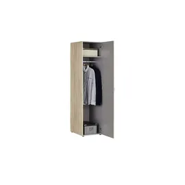 WIMEX Drehtürenschrank Multiraumkonzept 30 x 185 x 54 cm Holzoptik