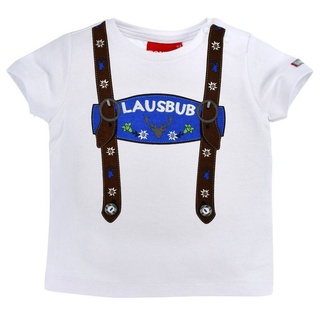 Bondi Trachtenshirt Baby/Jungen Kurzarm Lausbub Artnr. 91325 Größe 98 - 98