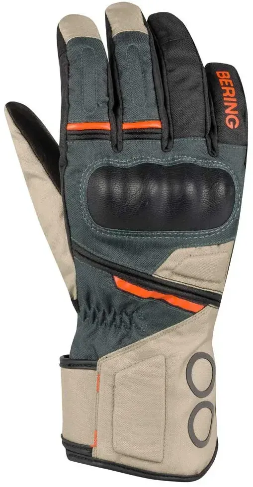 Bering Siberia Damenhandschuhe - Beige / Grey / Orange - M
