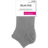 Hudson Relax Fine Sneaker Socke 3er Pack | 35-38 (I) | White (HU-0008)