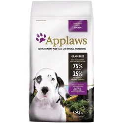 APPLAWS Hund Trockenfutter, große Welpen, Huhn 7.5 kg