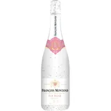 Francois Montand ICE Rosé Sekt - Traditionelle Methode - ICE Rosé Halb-trocken Wein - Frankreich (1 x 0.75L)