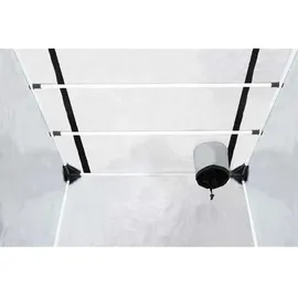 Garden Highpro Growbox 80 x 80 x 180 cm Schwarz