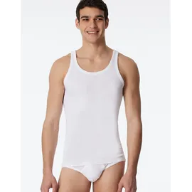 SCHIESSER Unterhemd 2er Pack Essentials Herren Weiß