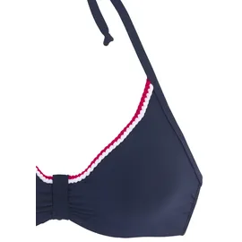 s.Oliver Bikini-Top Damen Blau 40 Cup E