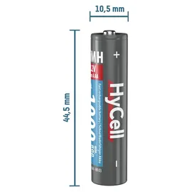HyCell Micro AAA 800 mAh 4 St.