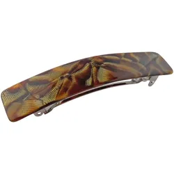 Oakland Patentspange Animal Look camel mittel