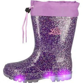 LICO Powerlight W Blinky Gummistiefel lila