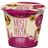 Hellma Müsli Müsli-Herzen to go, Cranberry, im Becher, 30g