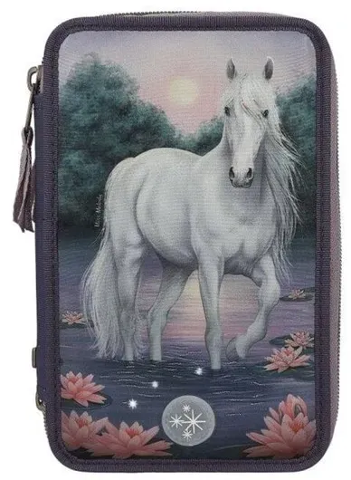 Miss Melody Triple Pencil Case Searoses LED