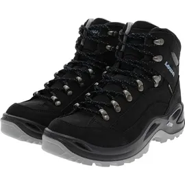 Lowa Renegade GTX Mid Damen schwarz/eisblau 37