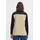 Oxmo Fleeceweste beige S